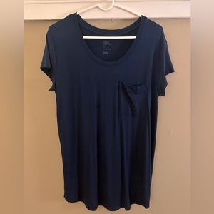 Navy T-Shirt Dress - Medium